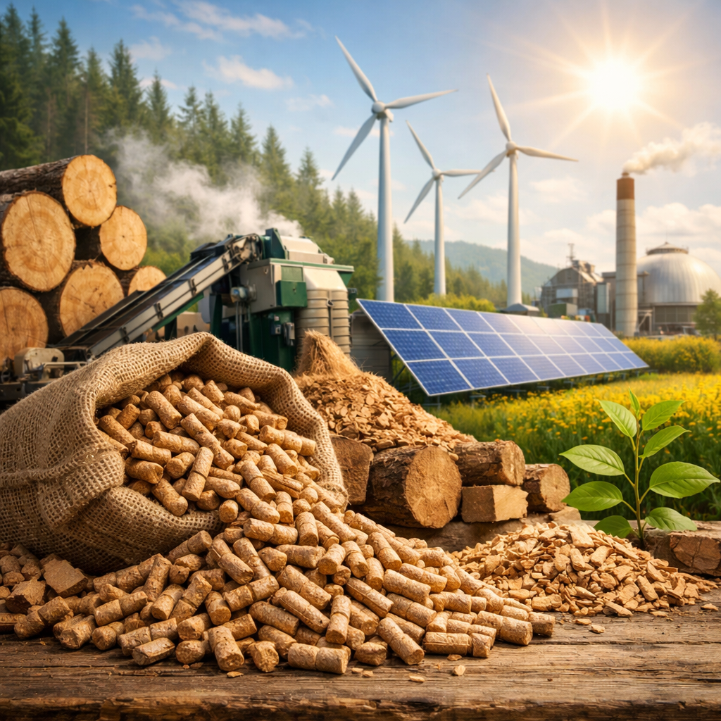 Qu'est-ce qu'un granulé de bois ? Comment est-il produit ?